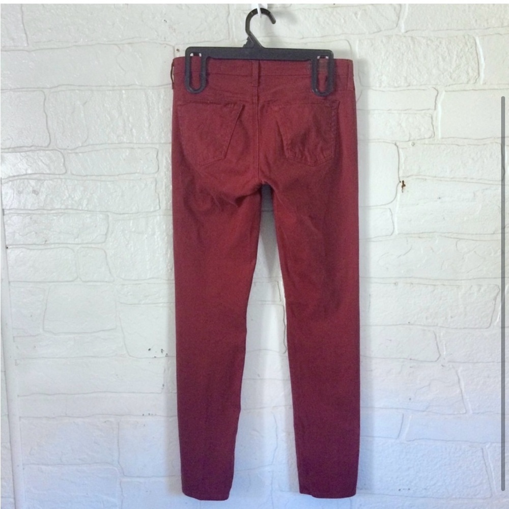 Adriano Goldschmied Stilt Cigarette Leg Espresso Low Rise Skinny Pants